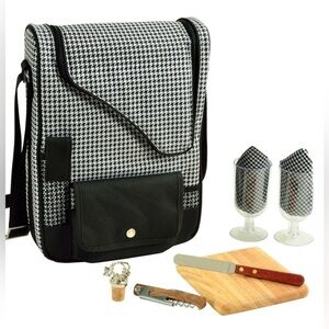 Picnic at Ascot Wine & Cheese Cooler Bag - Bag and napkins ONLY
